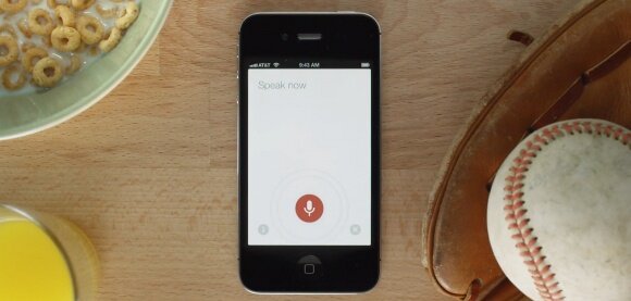 Голосовой поиск Google на iOS
