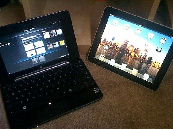 iPad и нетбук