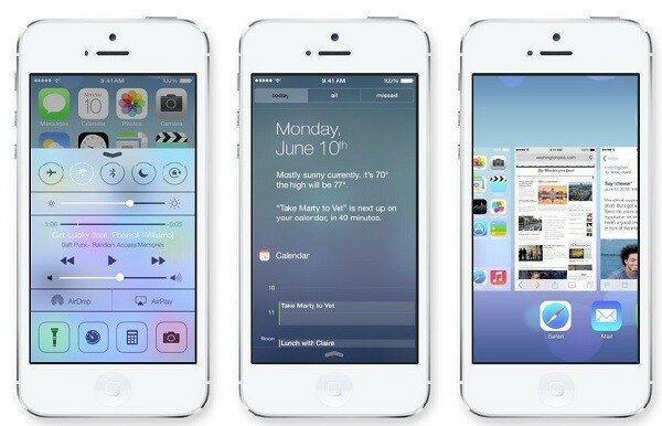 бета iOS 7, что нового